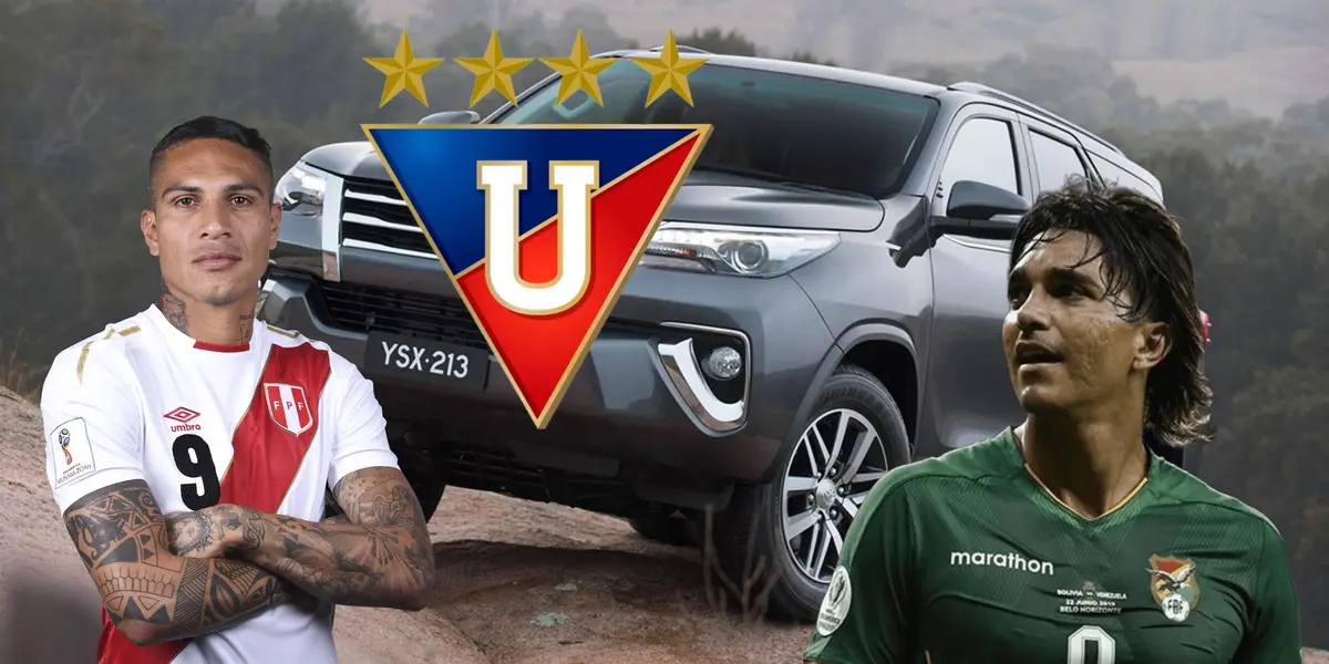 El carro que Liga de Quito le daría a Guerrero, meintras Marcelo Martins tiene un Toyota