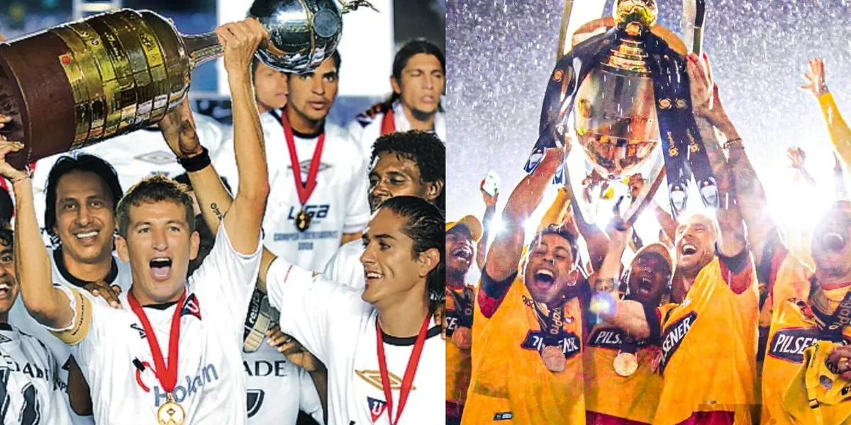 El debate en Ecuador se instauró para conocer cuál es el equipo ecuatoriano con más títulos ¿Liga de Quito o Barcelona?