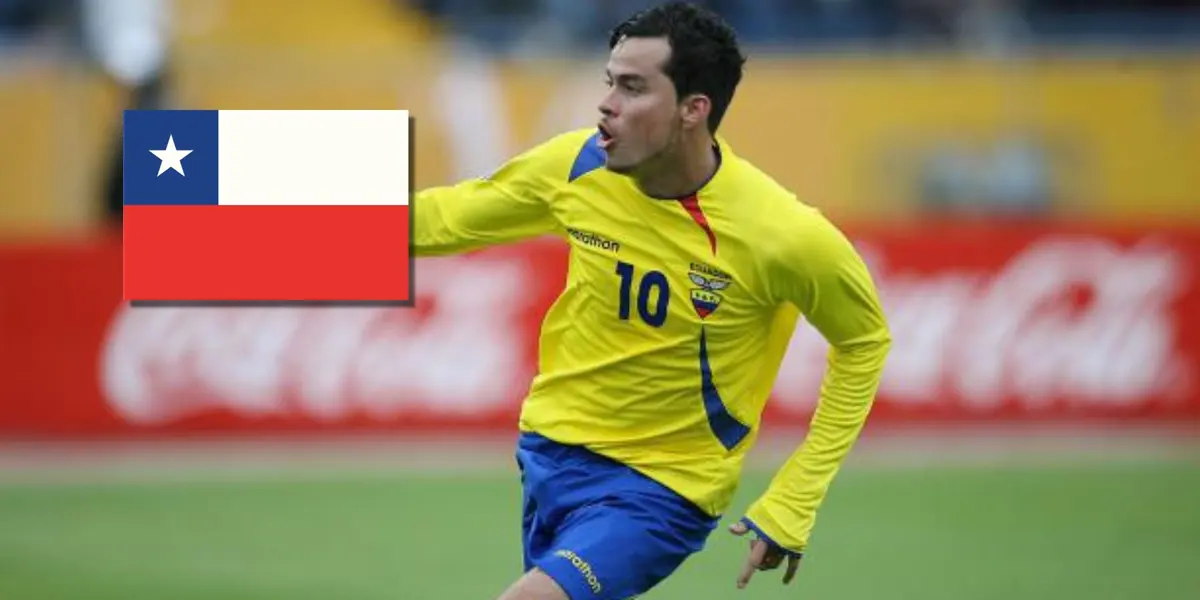 El delantero es una joya y no para de hacer goles pero decidió ponerse la camiseta de Chile antes que la Selección Ecuatoriana