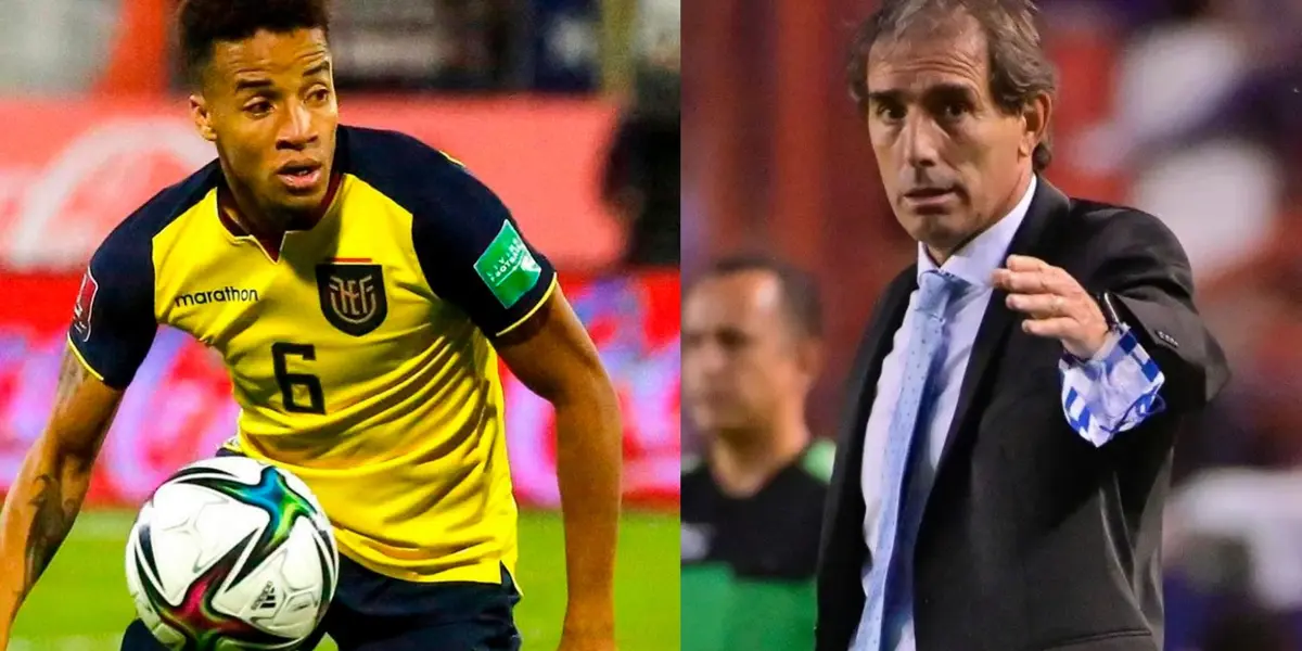 El entrenador uruguayo ya sabe el equipo en el que jugará el lateral derecho de Barcelona SC