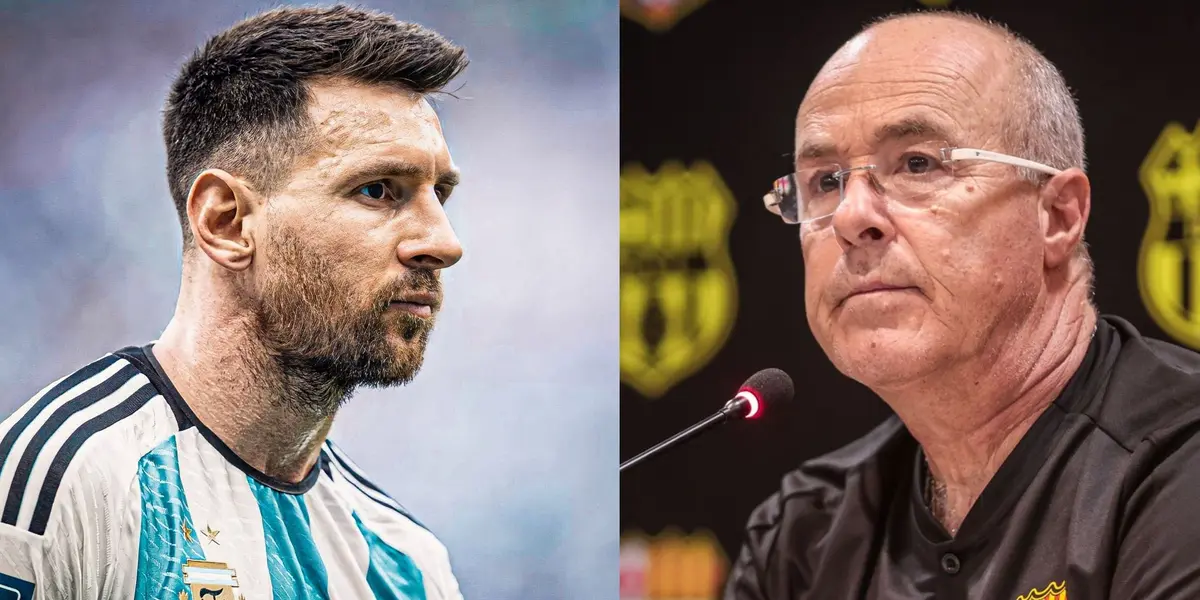 El ex estratega de Barcelona SC habló sobre el partido de Argentina