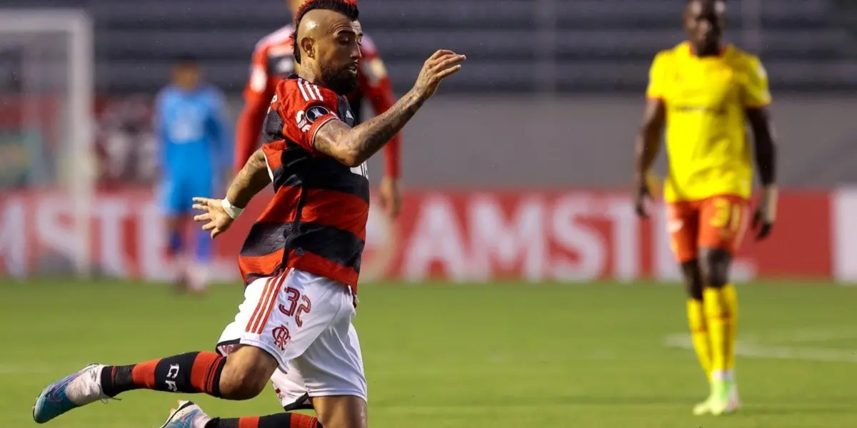El jugador de Flamengo habló luego del triunfo ante Aucas y sorprendió con sus palabras