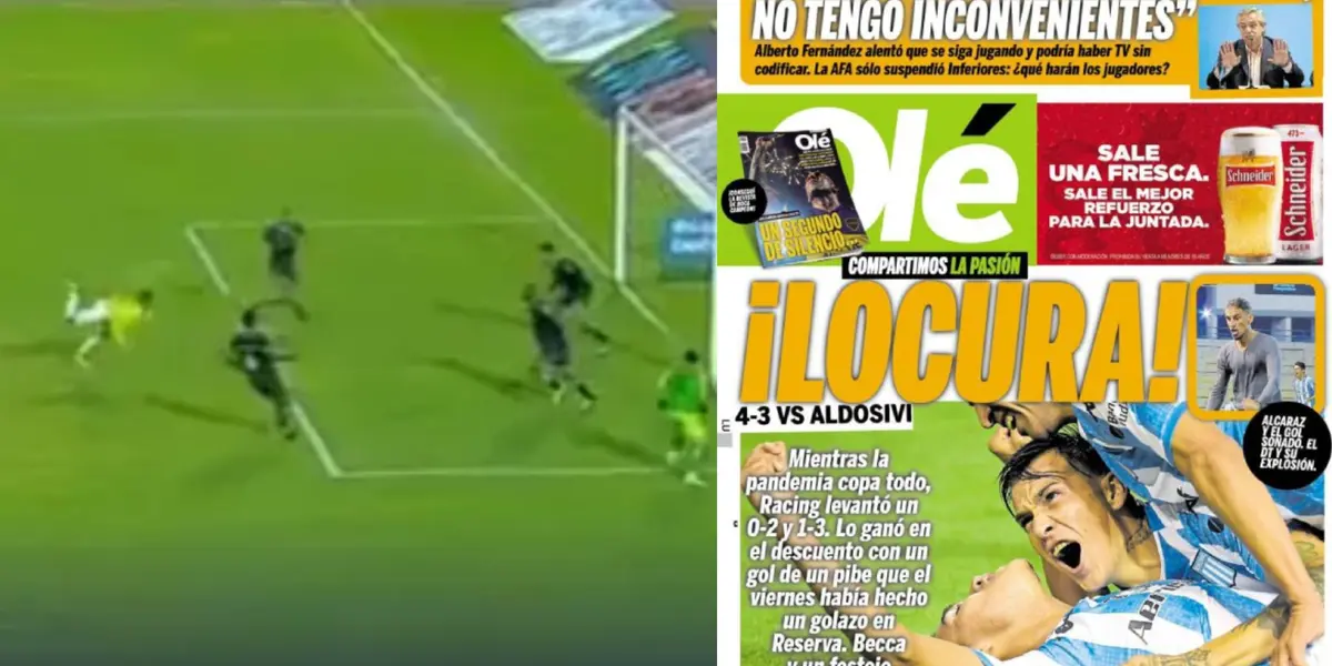 El jugador de Gualaceo, Diego Ávila se mandó un gol de escorpión que hasta en Argentina se sorprendieron