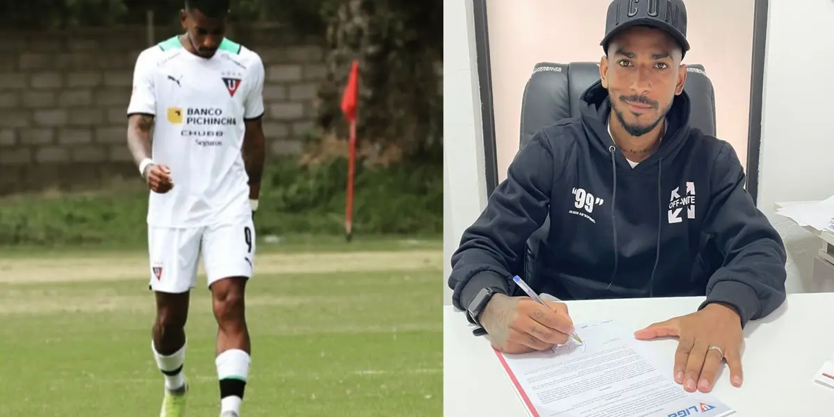 El jugador de Liga de Quito manifestó su malestar por como lo han tratado en el conjunto capitalino