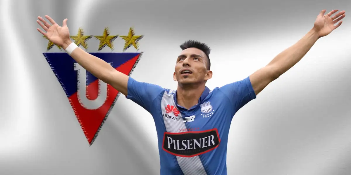 El jugador de Liga de Quito que saldrá para que llegue Ángel Mena