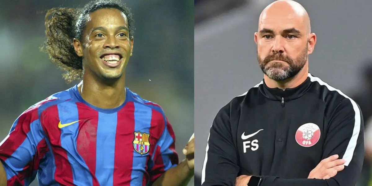 El jugador que apareció con Ronaldinho, subió su foto a las redes sociales