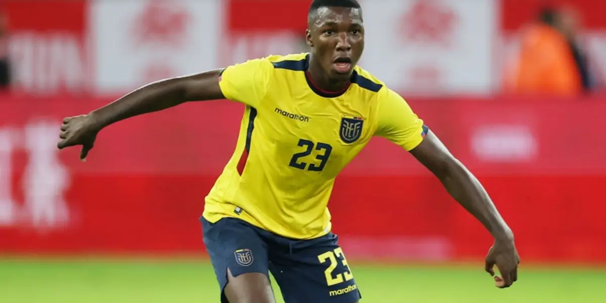 El jugador será el acompañante de Moisés Caicedo en la Selección Ecuatoriana