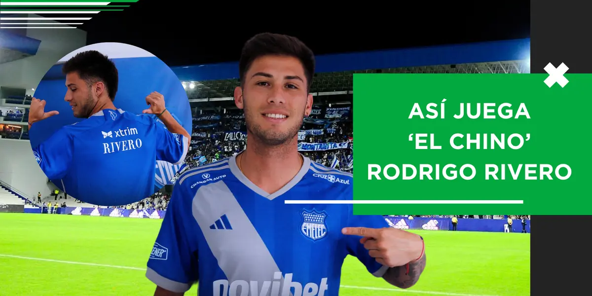 El nuevo jugador de Emelec Rodrigo Rivero que quiere brillar el 2024