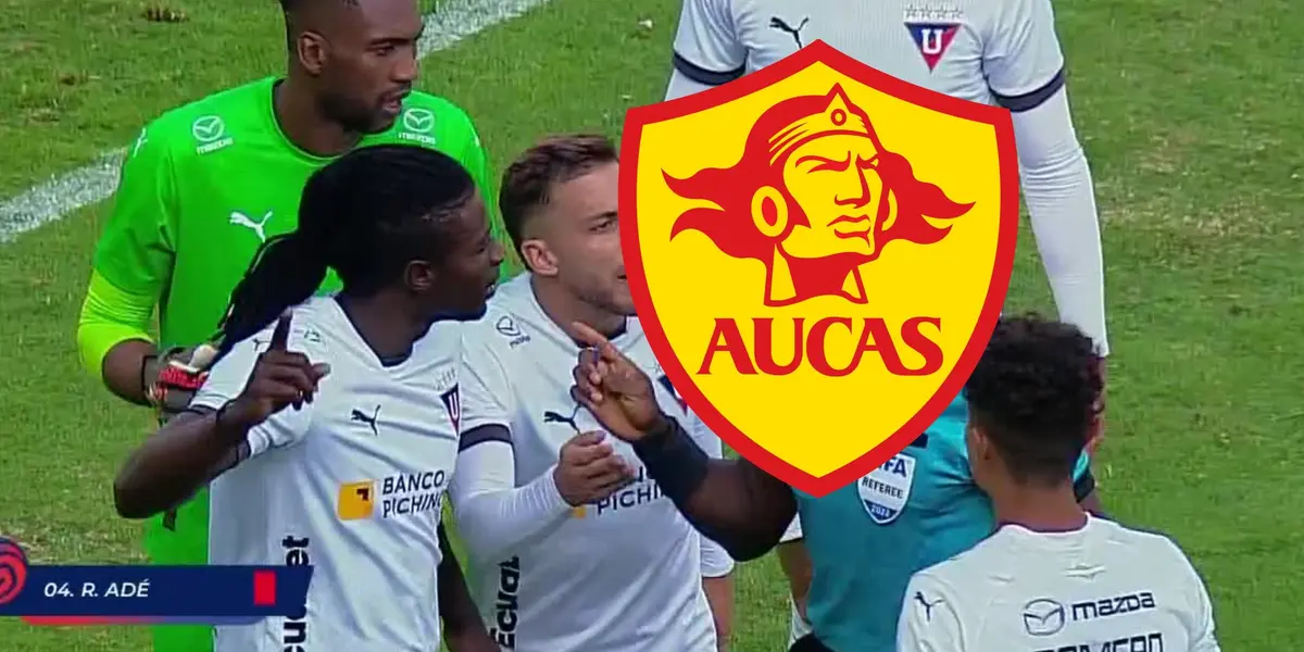 El partido de la Serie Pacífico entre Liga de Quito y Aucas por poco termina en riña