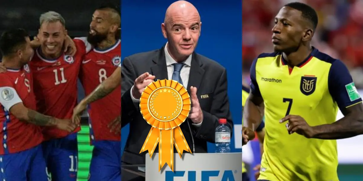 El premio consuelo de la FIFA para Chile luego que se han quejado, porque no han acelerado el proceso para ir al TAS por el reclamo ante Ecuador
