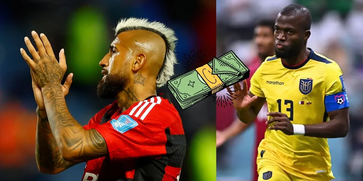 El sueldo para Enner Valencia en Flamengo