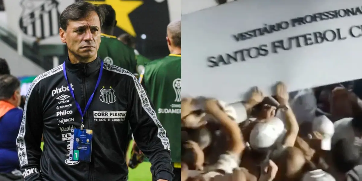 Fabián Bustos dejó de ser entrenador de Santos FC tras la eliminación de Sudamericana y ya le encontraron reemplazo