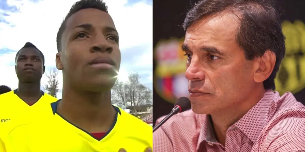 Fabián Bustos manifestó el trato que recibe Byron Castillo por parte de otros futbolistas