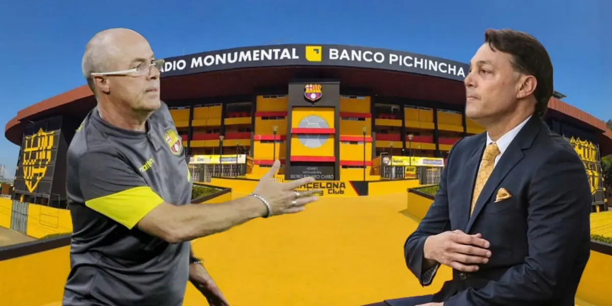 Jorge Célico explicó la razón por la que Alfaro Moreno le hace a Barcelona SC