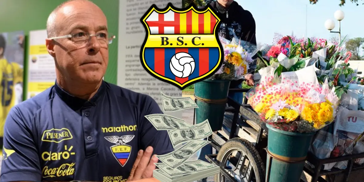 Jorge Célico inició desde abajo y vendía flores en Argentina. Ahora será entrenador de Barcelona SC en uno de sus retos más grandes en su carrera