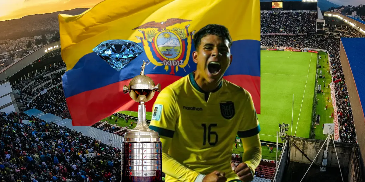 Para superar a Kendry Páez, la nueva joya de Ecuador estará en la Libertadores