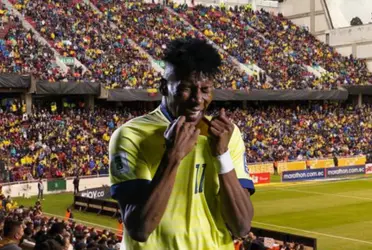 Kevin Rodríguez fue ovacionado por la afición ecuatoriana 