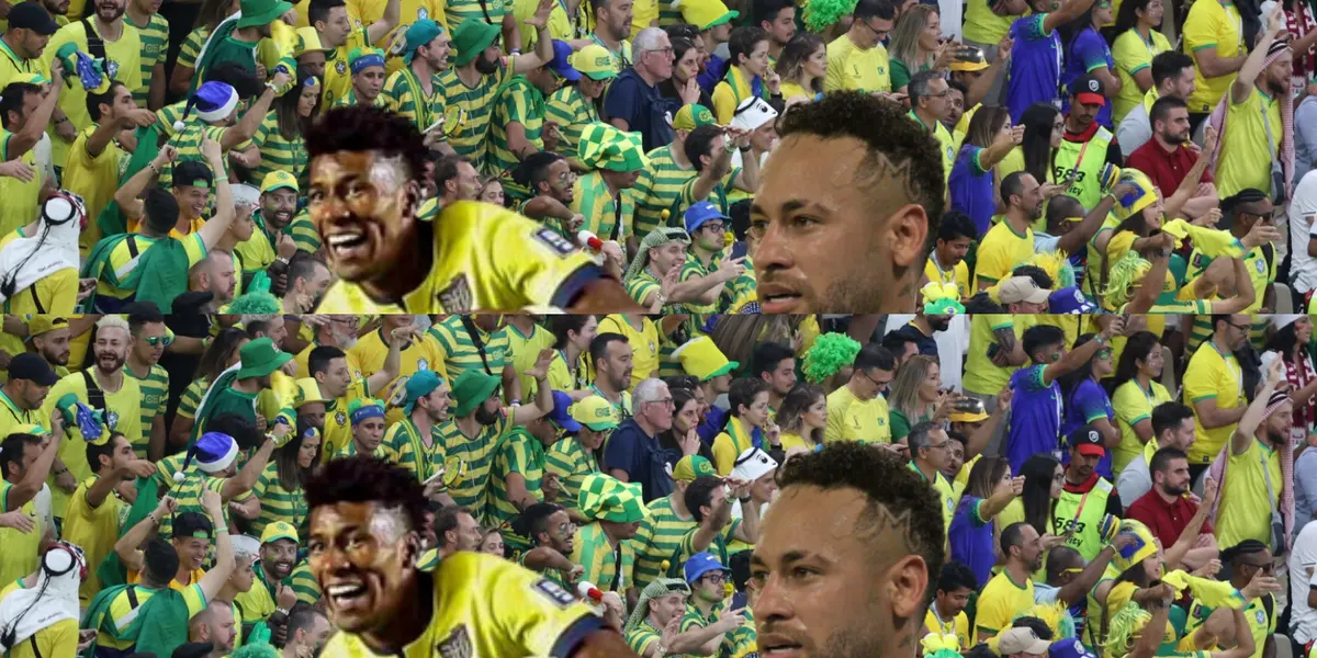 Kevin Rodríguez se ganó los aplausos, pero a Neymar no lo trataron bien