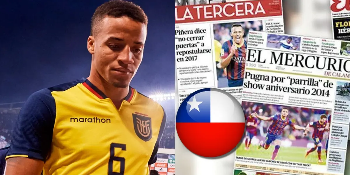 La prensa chilena sigue con el tema de Byron Castillo y hasta parece que quieren que llegue mal al Mundial de Qatar con la Selección Ecuatoriana