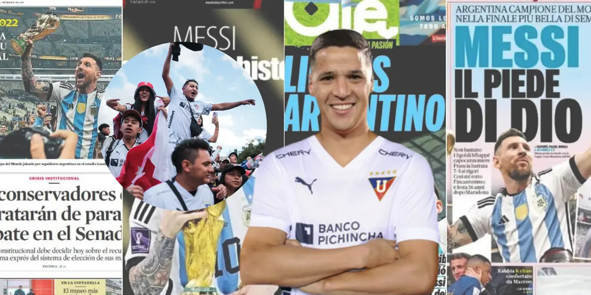 Fuel héroe de Liga de Quito y lo que dijo la prensa internacional de Alex Arce