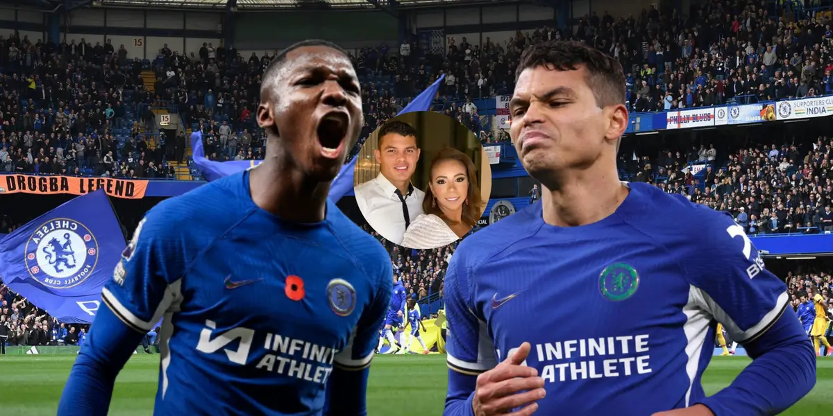 La reacción de la esposa de Thiago Silva al momento del Chelsea