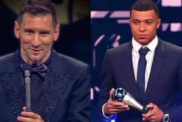 Leo Messi fue el ganador del The Best, por encima de Kylian Mbappé y Karim Benzema que tuvieron buenas temporadas