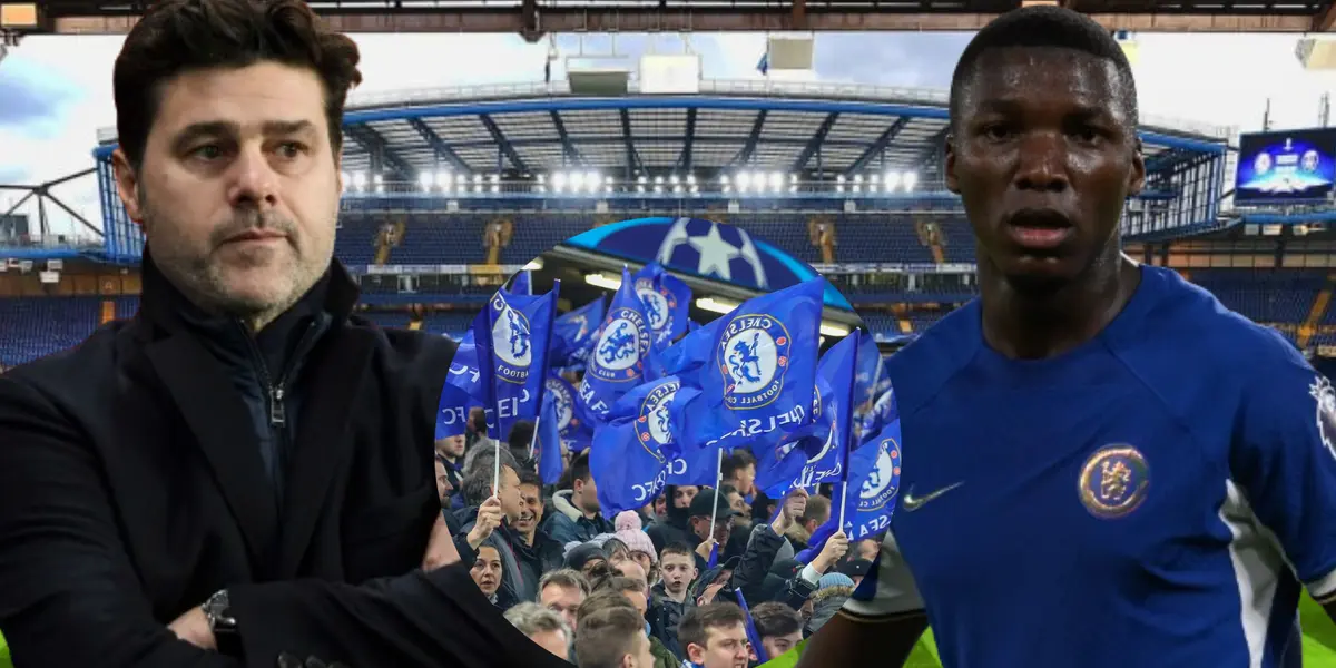 Los hinchas del Chelsea no se olvidaron de Moisés Caicedo