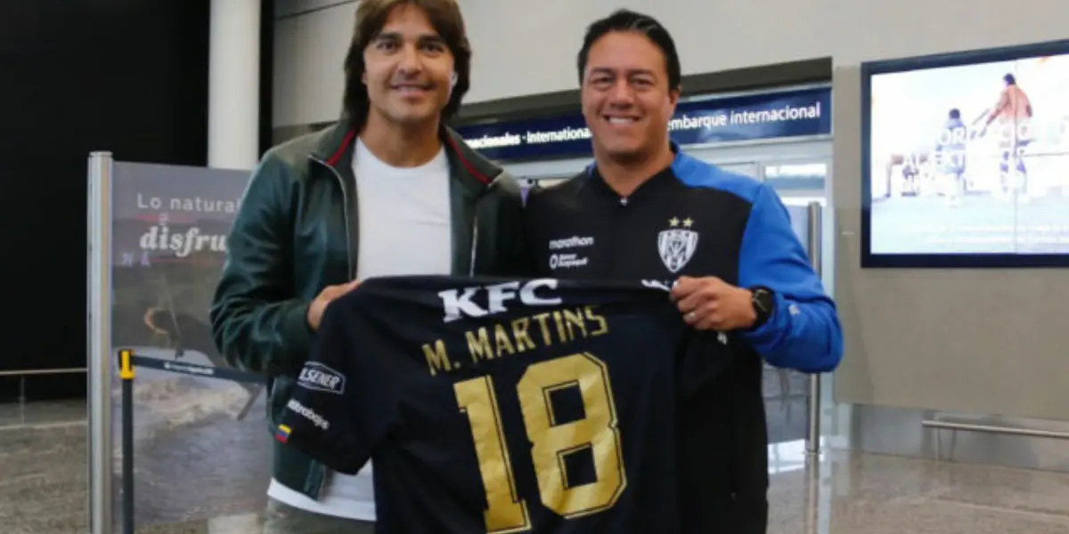 Marcelo Moreno Martins se encuentra en Ecuador y sorprendió su primera práctica