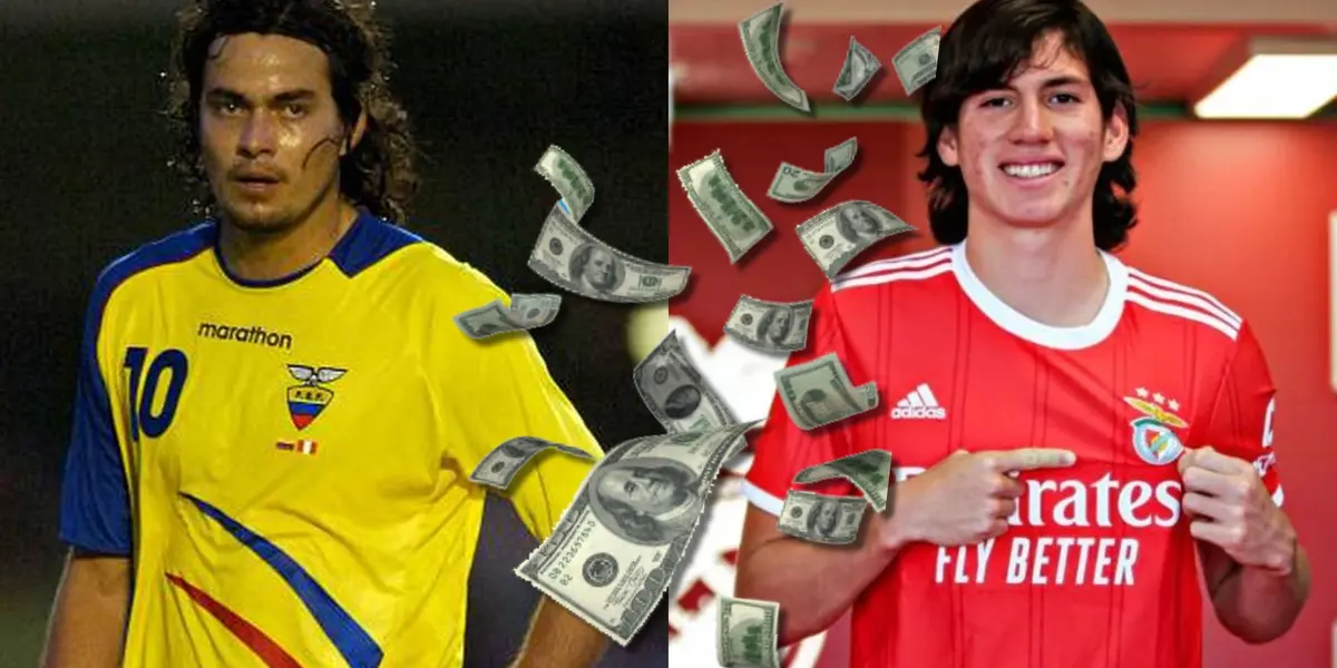 Marcos Zambrano, joven delantero ecuatoriano, ya es refuerzo del Benfica y mira lo que puede ganar de salario