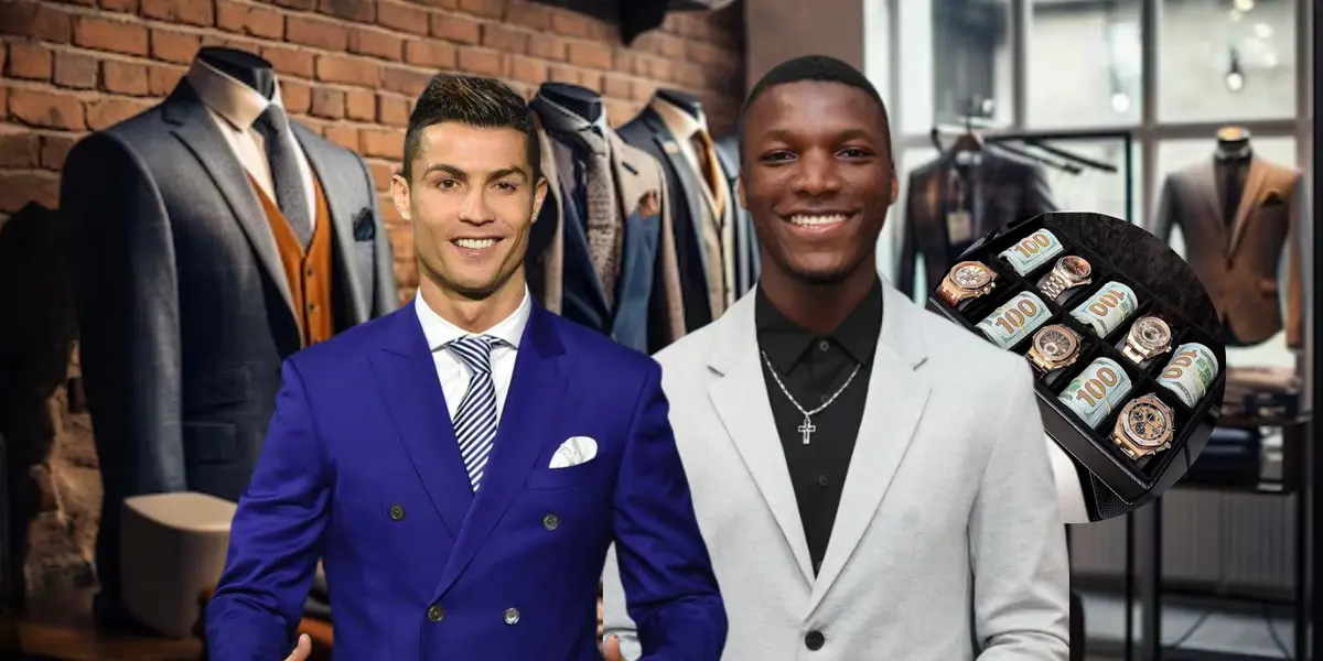 Moisés Caicedo y la ropa de lujo que visitó a lo Cristiano Ronaldo