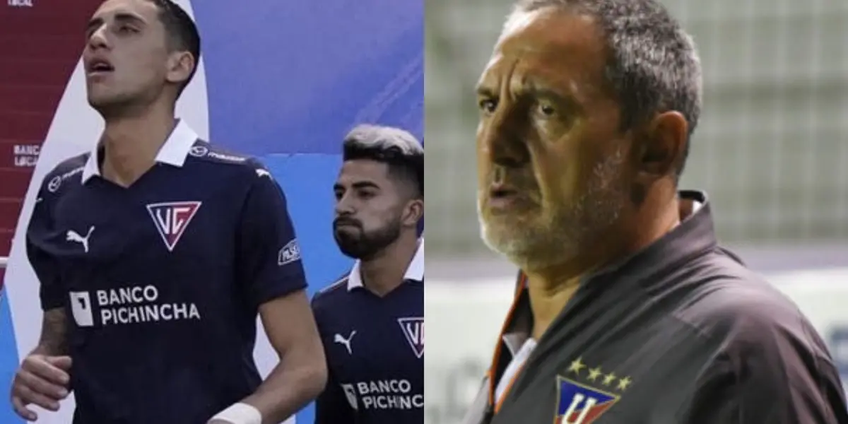 Pablo Marini por sostener a Santiago Scotto dejó en la banca a un jugador de Liga de Quito que le cambió la cara y lo demostró ante Técnico Universitario. Pero ya fue muy tarde