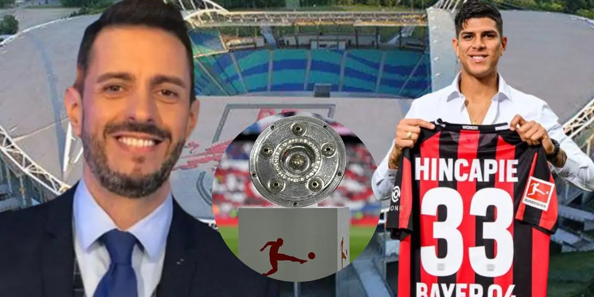 Piero hincapié se visitó de héroe para darle el triunfo al Leverkusen 