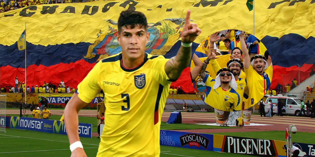 Para llenar de orgullo al país, Piero Hincapié recibió la bendición de una leyenda ecuatoriana