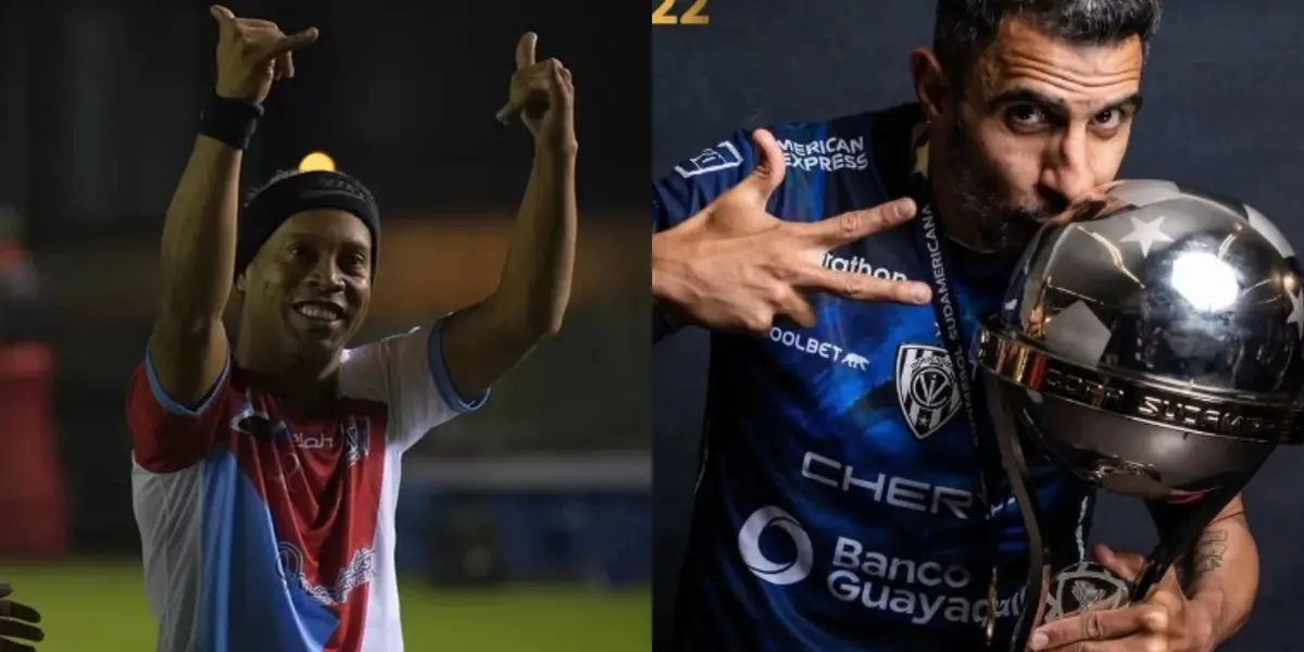 Ronaldinho está dedicado a los partidos de exhibición mientras que Cristian Pellerano, con 40 años, se destapó ante Sao Paulo en la final de Sudamericana