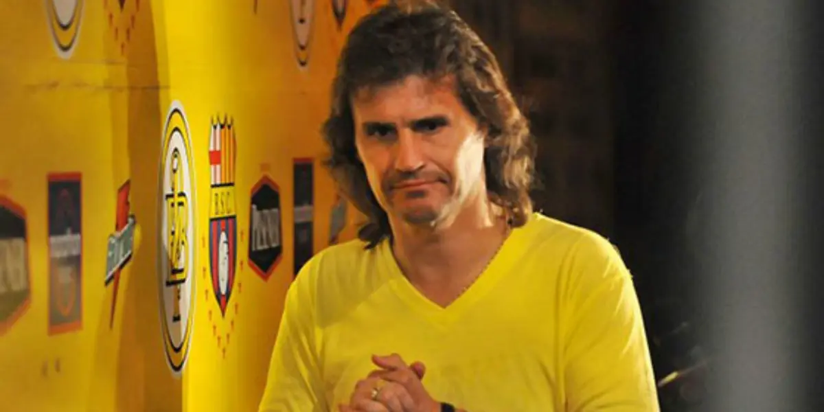 Rubén Darío Insúa triunfó como jugador y entrenador en Barcelona SC, pero le quitó un fichaje que quería