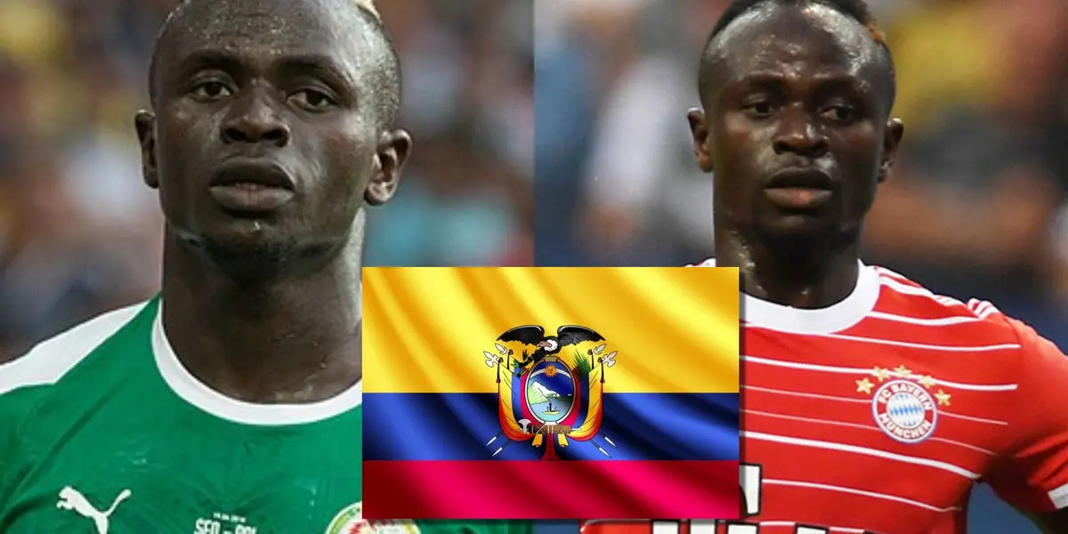 Sadio Mané no sabía de Ecuador pese a que es su rival para el Mundial en Qatar. Ahora le llegó el karma en Alemania