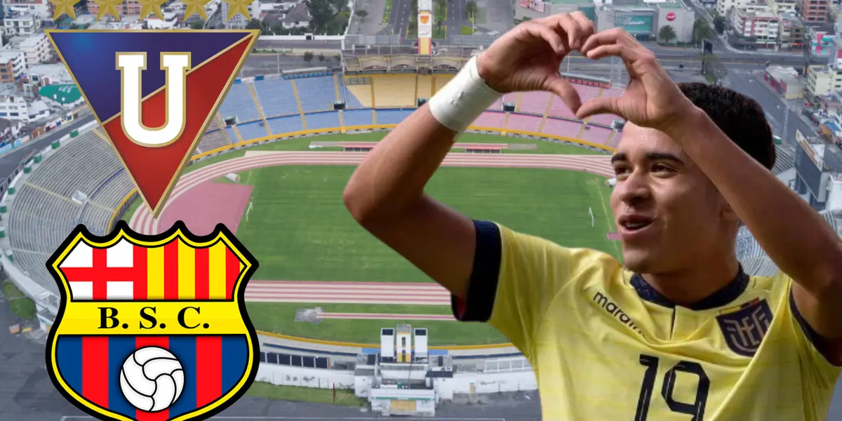 Se convirtió en ídolo de Liga de Quito tras pasar por Barcelona SC