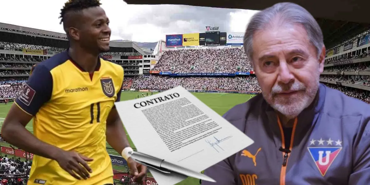 Se reveló el contrato que tendrá Michael Estrada en Liga de Quito