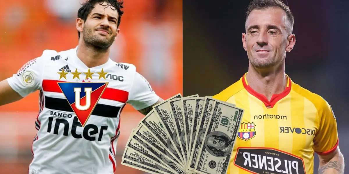 Se reveló el sueldo que cobraría Alexandre Pato a Liga de Quito