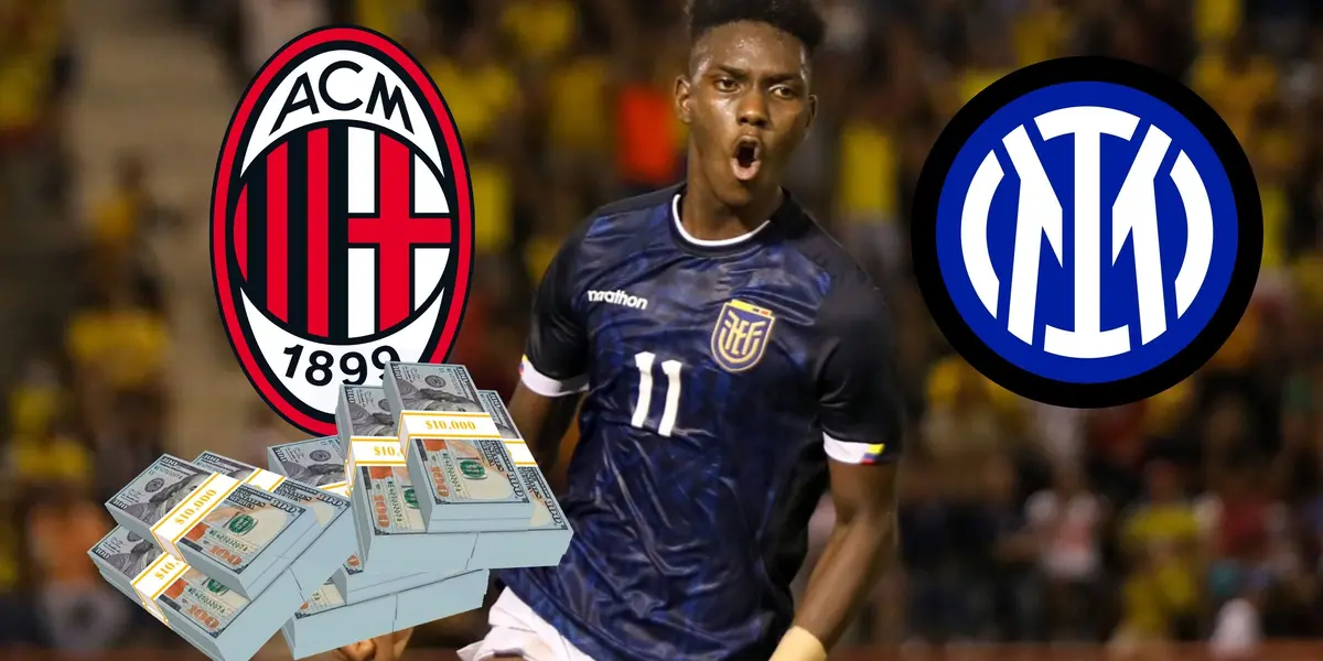 Tanto el Inter como el Milan quieren a Allen Obando en sus filas