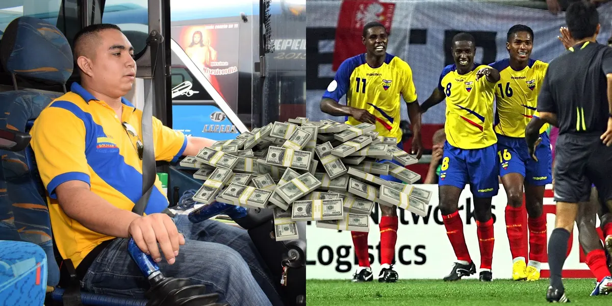 Tuvo que ser chofer de bus, pero luego llegó a jugar un Mundial y a cobrar 70 mil dólares