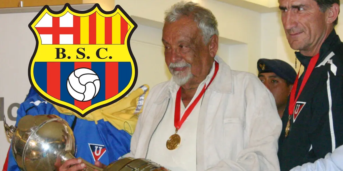 Un jugador histórico en Liga de Quito dio detalles de los que solía hacer el máximo dirigente en los partidos contra Barcelona SC