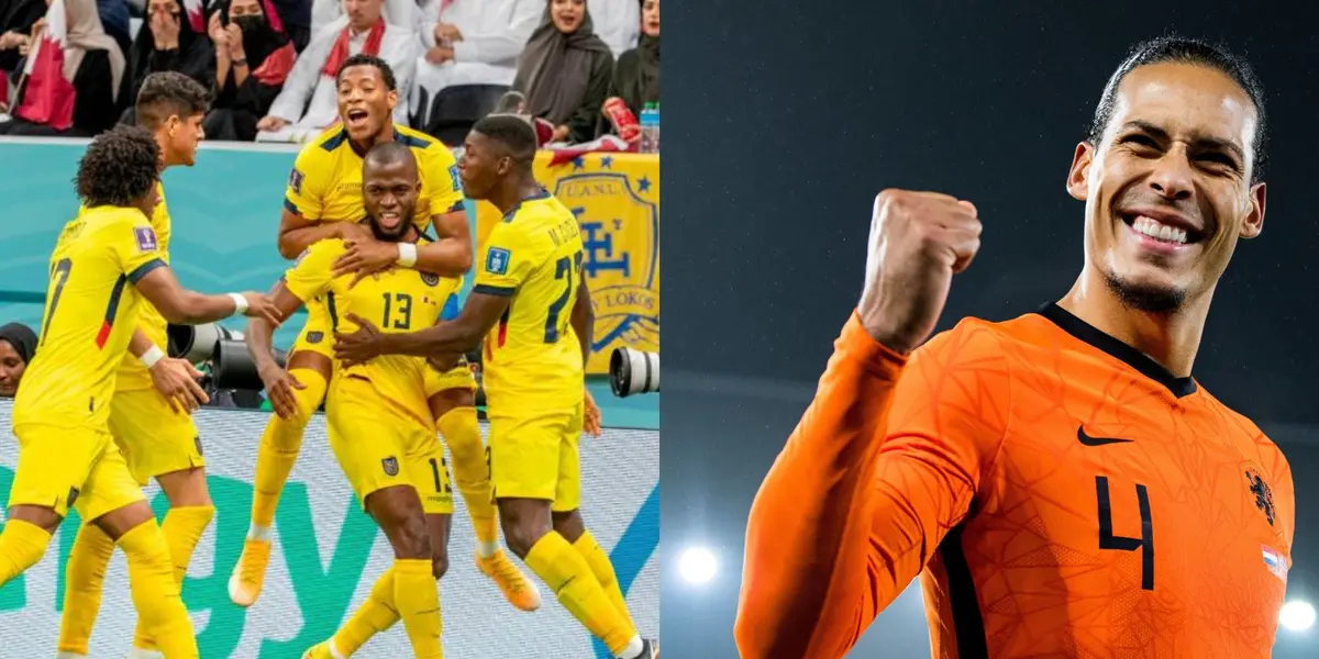 Virgil van Dijk era la gran atracción en el partido entre Ecuador ante Países Bajos, sin embargo otro jugador se llevó todo el show