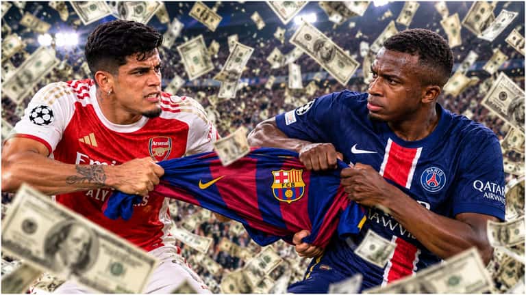 Barcelona tendría que pagar más por Willian Pacho que por Piero Hincapié en 2027
