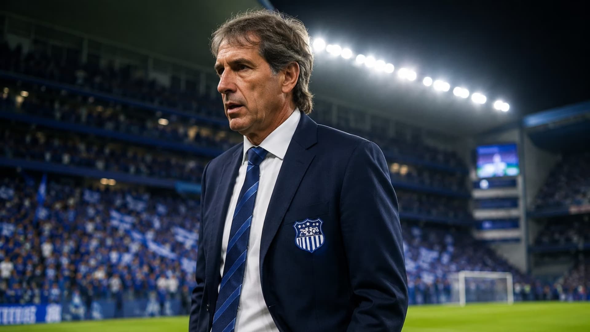 Almada en el estadio Capwell