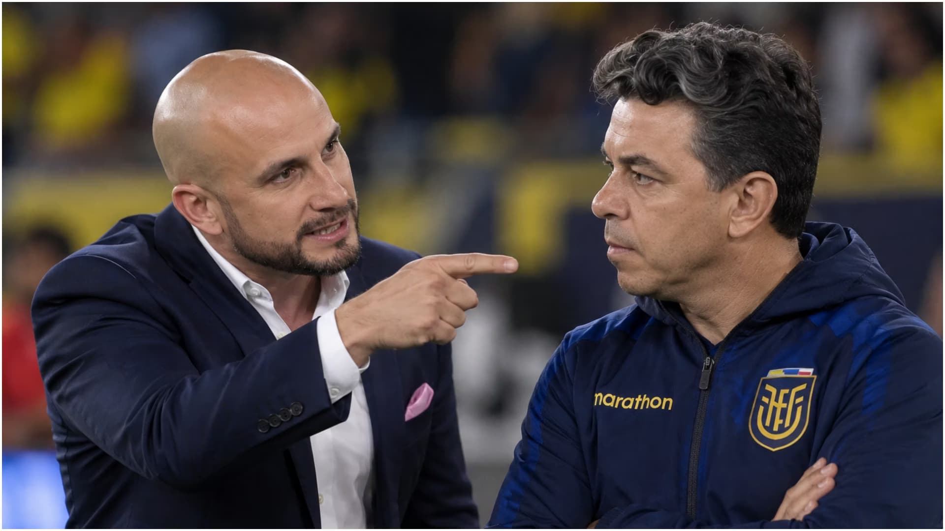 Arturo Magallanes y Marcelo Gallardo