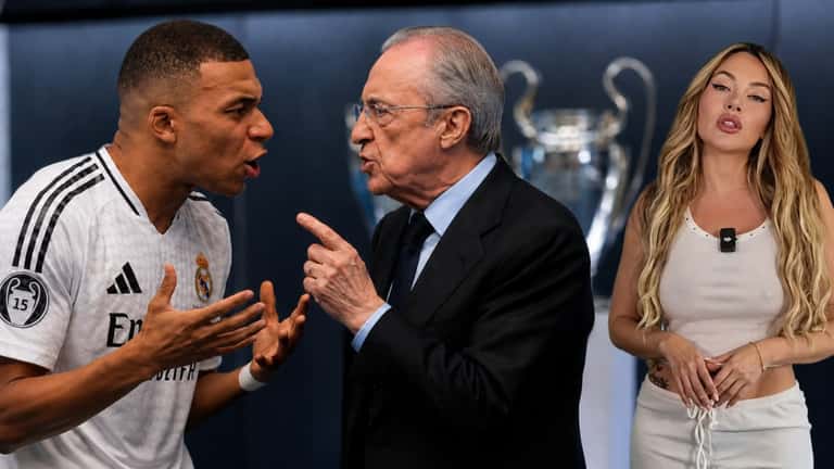 Florentino Pérez llamará la atención a Mbappé, porque se quejó que Arbeloa no lo pone de titular en el Madrid