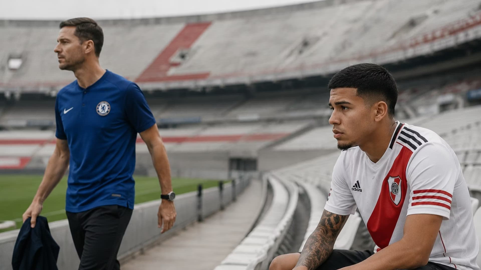 Kendry Páez en el Monumental