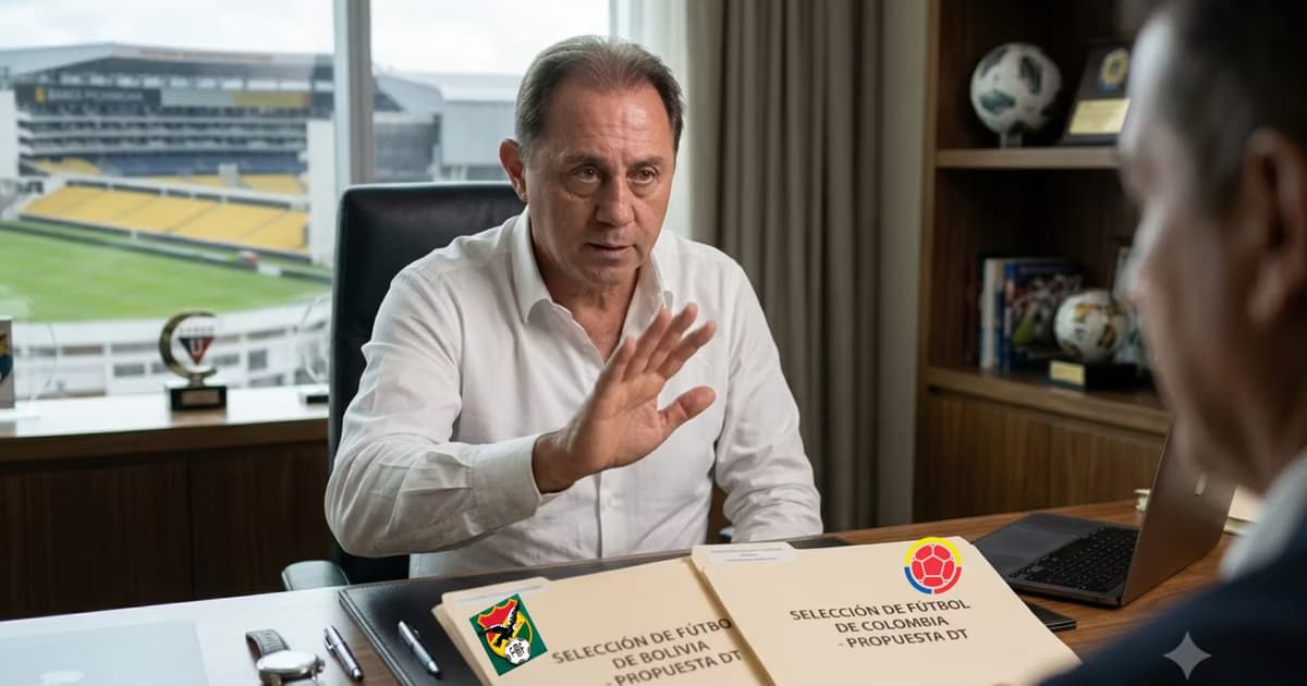 Alex Aguinaga diciendo que no a Colombia y Bolivia