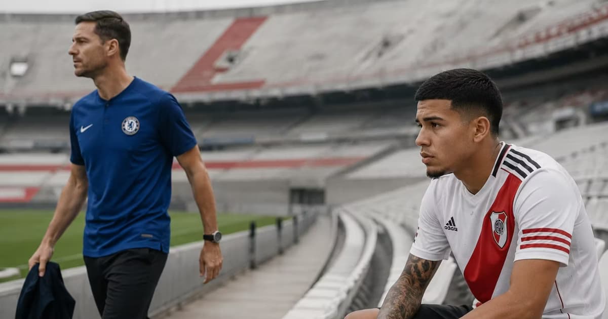 Kendry Páez en el Monumental